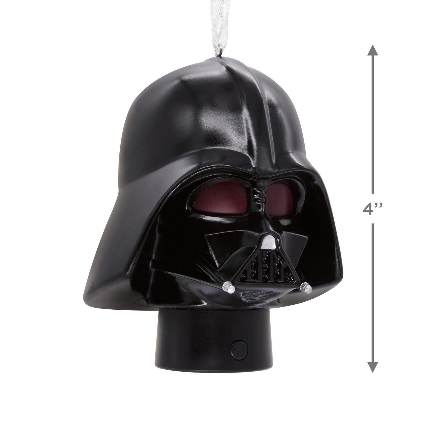 Hallmark Christmas Ornament (Star Wars Darth Vader Helmet With Light)