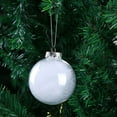thumbnail image 3 of Bluelans Transparent Plastic Ball Baubles Christmas Tree Hanging Ornament DIY Decoration, 3 of 7
