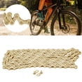 thumbnail image 4 of Bicycle Chain, High System Compatibility Sturdy Mountain Bike Chain, For Home Bicycle Gifts Mountain Bike Gold, 4 of 8