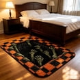thumbnail image 5 of Zynviq Skeleton Hand Area Rugs 31.5" X 19.7" Halloween Throw Rug Polyester Multicolor Rectangular Washable Small Rug for Dorm, 5 of 8
