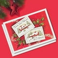 thumbnail image 4 of Snowy Homes Christmas Holiday Boxed Greeting Cards | 10 Pack Set (4x6), 4 of 7