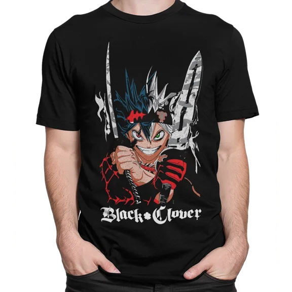 Reprint Rare Anime Black Clover 2 T Shirt Size S - 5Xl Gift For Friends