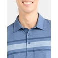 thumbnail image 3 of George Men's & Big Men's Poly Polo with Short Sleeves, Sizes S-3XL, 3 of 5