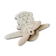 thumbnail image 5 of Tablero ocupado, pieza de bricolaje, juguete sensorial, Material de desarrollo DIY, habilidades s finas de madera Montessori para niños en edad avión, 5 of 8
