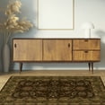 thumbnail image 2 of Linon Trio Traditional Area Rug Collection, Brown and Green, 5' x 7', 2 of 6