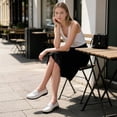 thumbnail image 6 of Decould sylf Women Loafers Casual Slip On Flat Shoes Comfortable Lightweight Walking Shoes Dressy Work Shoes, 6 of 8