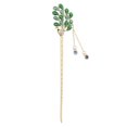 thumbnail image 2 of Accesorios Retro Del Pasador de cabellero Del Palillo de La Horquilla Del Del Diamante Artificial para Las Mujeres Verde Yinane Palillo chino retro del pelo, 2 of 8