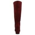 thumbnail image 3 of Journee Womens Ameylia Wide Width Wide Calf Covered Block Heel Pointed Toe Boots, 3 of 9