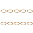 thumbnail image 3 of Accesorios para compresores de aire, 10 piezas Anillos de pistón de bomba de anillo de goma para cilindros Características principales de la clase de anillo de pistón de bomba de aire, 3 of 8