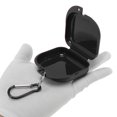 thumbnail image 3 of Unique Bargains 1 Pc Braces Box with Buckle Compact Braces Storage Box Black, 3 of 5