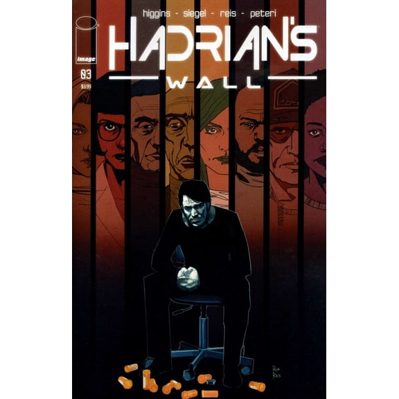 Hadrian's Wall #3 VF ; Image Comic Book