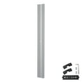 thumbnail image 4 of Yescom 36" Dual Monitor Arm Pole Mount for 2 Monitors Up to 32" PC Mobile Cart Silver, 4 of 6
