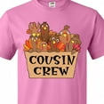 thumbnail image 4 of Inktastic Cousin Crew Cute Turkey Family T-Shirt, 4 of 5