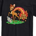 thumbnail image 3 of Bambi - Too Cute - Men's Short Sleeve Graphic T-Shirt, 3 of 5