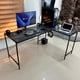 thumbnail image 2 of Escritorio Gamer Modelo Lb 160x118 Cm Forma L Grande Moderno Color Negro / Gris Oscuro, 2 of 5