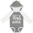 thumbnail image 3 of For Aunts | One of a Kind Auntie (white) Long Sleeve Baby Bodysuit, 3 of 5