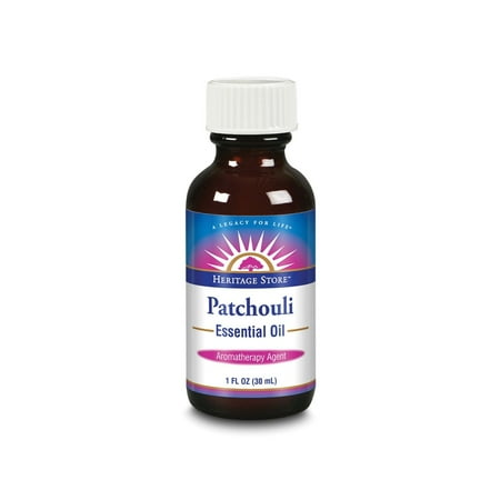 HERITAGE STORE Patchouli Essential Oil, Patchouli (Btl-Glass) | 1oz