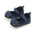thumbnail image 2 of Ketyyh-chn99 Toddler Girl Sandals Shoes Girls Sandals Low Heel Dress Ankle Strap Flower Shoes Toddler/Little Kid/Big Kid Red,6, 2 of 4