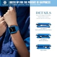thumbnail image 4 of 45mm Cover Environmental Soft Flexible TPU Anti-Scratch Lightweight Protective 45mm Iwatch Case Compatible with Apple Watch Series 8/7 Series 6/SE/5/4 Series 3/2/1 - Royal Blue, 4 of 5