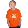 thumbnail image 3 of Tootsie Roll Pop Orange Flavor Crewneck T Shirts Boy Girl Teen Brisco Brands XS, 3 of 6
