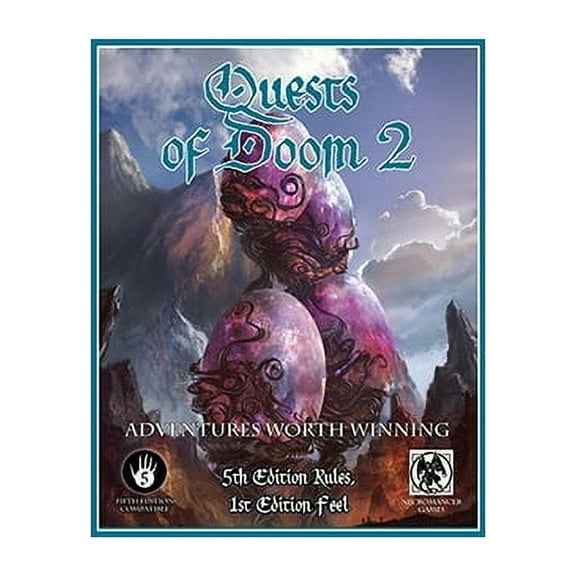 Necromancer Games Quests of Doom #2 (D&D 5e) New