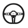 thumbnail image 3 of Steering Wheel 14in D- Shape Trans Am Black, 3 of 3