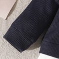 thumbnail image 5 of zuwimk Kids Toddler Boy Gentleman Outfits Button Down Shirt Suspender Pant Wedding Formal Church Suit Dress Birthday Clothes(9-12 Months,Navy), 5 of 7