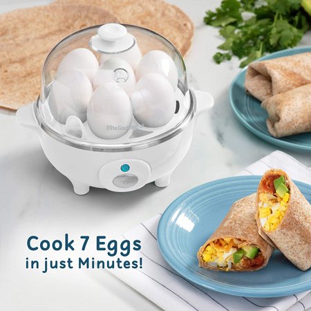 Elite Gourmet EGC-007 Easy Electric Poacher, Omelet Eggs & Soft, Medium