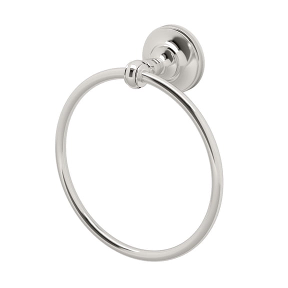 Gatco Tavern Towel Ring, Polished Nickel