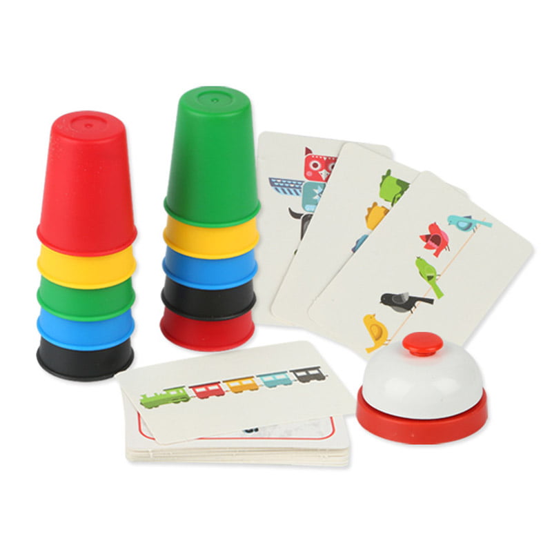 Details about   Card Games Speed Cups Playing Cards Game Family And Children Board Games US NEW 