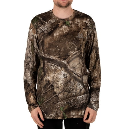 Realtree Men s Long Sleeve Camouflage Hunting Performance Shirt Realtree APX M