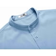 thumbnail image 3 of COOFANDY Men Button Up Sleeveless Shirts Beach Summerk Top Casual Linen Shirt Slim Fit, 3 of 10