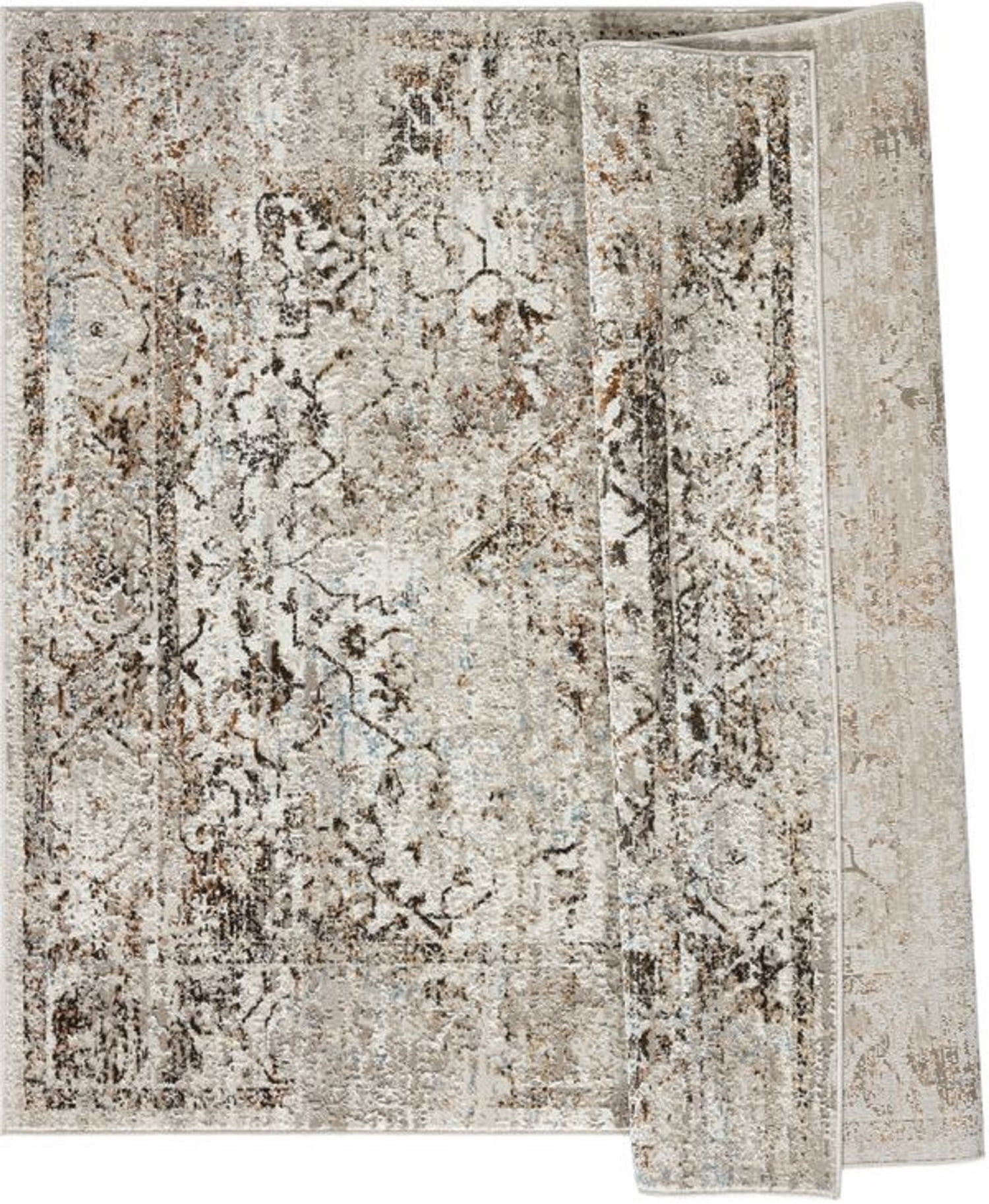 United Weavers Nelson Amos Transitional Medallion Runner Rug, Blue, 2'7" x 7'2"