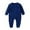 Navy, variant on Comfort Boys Bodysuit Long Sleeve Shoulder Snap Baby Romper for and Toddler Playwear Soft Everyday Outfit Navy,9-12 Months