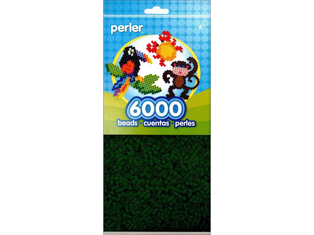 Perler Fused Bead Pkg 6000pc Dark Green