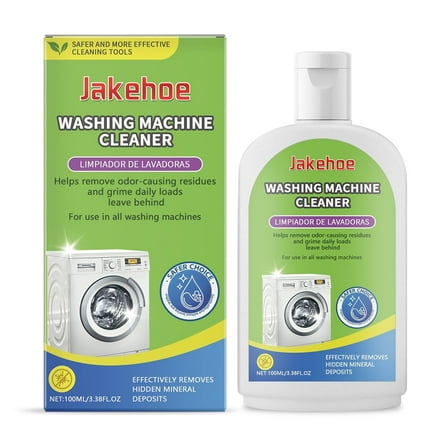 Washer Cleaner Deep Clean & Deodorizer for Front/Top Load Machines – Removes Mold, Odor, Residue