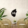 thumbnail image 4 of Arte de Pared de Metal con Oso, Decoración de Oso de Metal, Decoración para el Hogar y la Oficina, Esculturas de Pared de Metal con Animales para Montar en la Pared., 4 of 8
