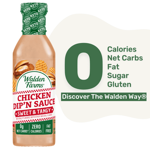 Walden Farms Sweet & Tangy Chicken Dip 'n Sauce, 11.5 fl oz