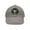 Grey / Grey patch, variant on TESLA Dad Hat with Leather Patch (Round)