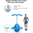 thumbnail image 4 of Balance Jumping Ball, Bouncing Ball with Handle and Pump, Jumping Toy, Anti-Slip Bounce Board for Indoor Outdoor Use, Safe and Fun Stick for Kids, 4 of 8