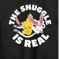 thumbnail image 3 of Pokémon - The Snuggle Is Real Pikachu And Sylveon - Youth Crewneck Fleece Sweatshirt, 3 of 5