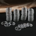 thumbnail image 4 of Cápsulas de 2x 100x para fines de monedas Contenedor de contenedores para suministros de coleccionistas 16 mm DIA perfke Cápsulas de monedas transparentes, 4 of 8