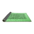 thumbnail image 2 of Ahgly Company Indoor Rectangle Persian Emerald Green Traditional Area Rugs, 2' x 4', 2 of 4