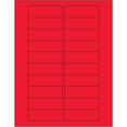 thumbnail image 1 of Étiquettes Laser Rectangulaires Rouges Fluorescentes de 3 x 1 Po - Pack de 2000, 1 of 1