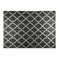 thumbnail image 1 of Design Imports CAMZ10421 Gray Lattice Hand-Loomed Rug, 4 x 6 ft., 1 of 10