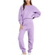 thumbnail image 2 of Puntoco Conjuntos de salón de manga de gran tamaño de color casual de moda para mujer Tops y pantalones casuales Trajes de 2 piezas Chándal Liquidación Puntoco Puntoco-5365, 2 of 7