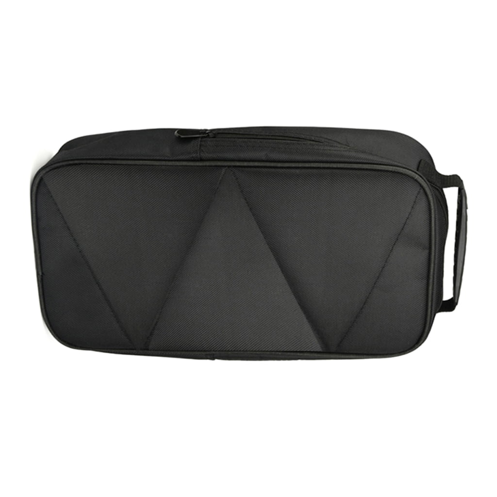 Zeiwohndc 1 Set Guitar Pedal Board with 2pcs Pedal Tapes & Storage Bag Organiser Case