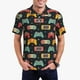 thumbnail image 1 of Balery Retro Video Game Camisa Polo de Hombre con Estampado, de Manga Corta y Tejido Medio, Camisa Tipo Golf Polo-Medium, 1 of 6