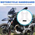 thumbnail image 4 of Handguard Extensions Hand Guard Windshield For Moto Guzzi Transparent, 4 of 5