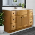 thumbnail image 3 of Design House Brookings 49" x 22" Assembled Bath Vanity with 4" Centerset Top, Modern Birch/White, 3 of 6